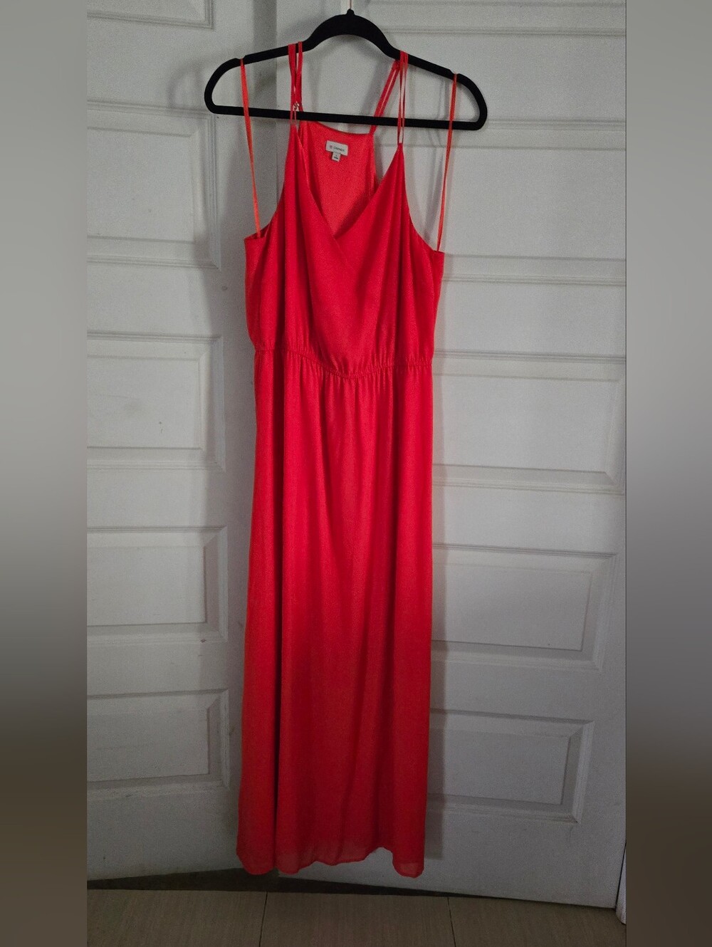 CREMIEUX MAXI DRESS RED